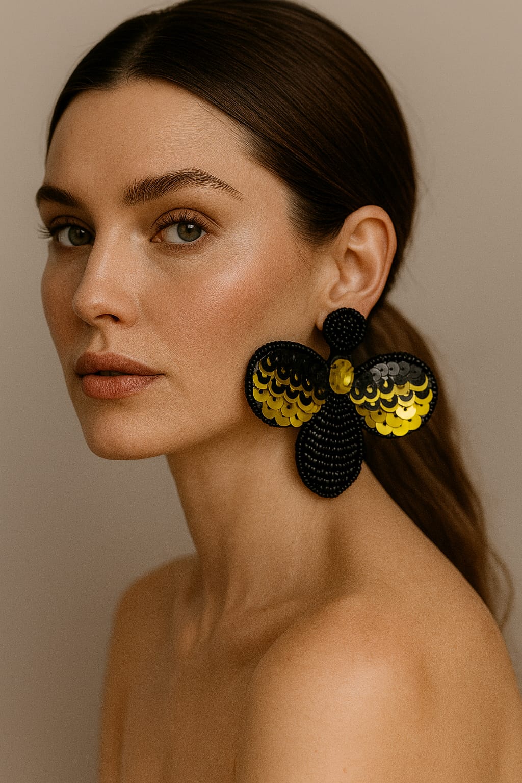 Luxe Petal Handmade Earring