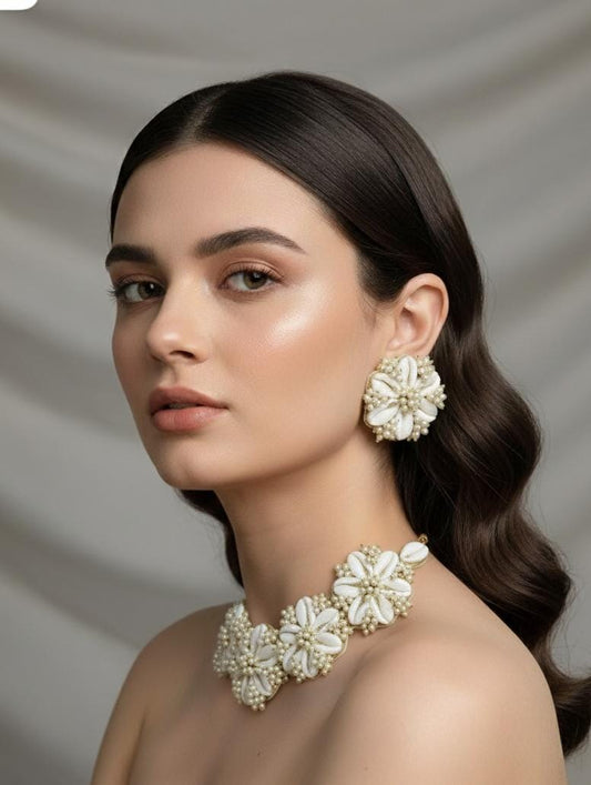 Kodi And Pearl Embellished Necklace