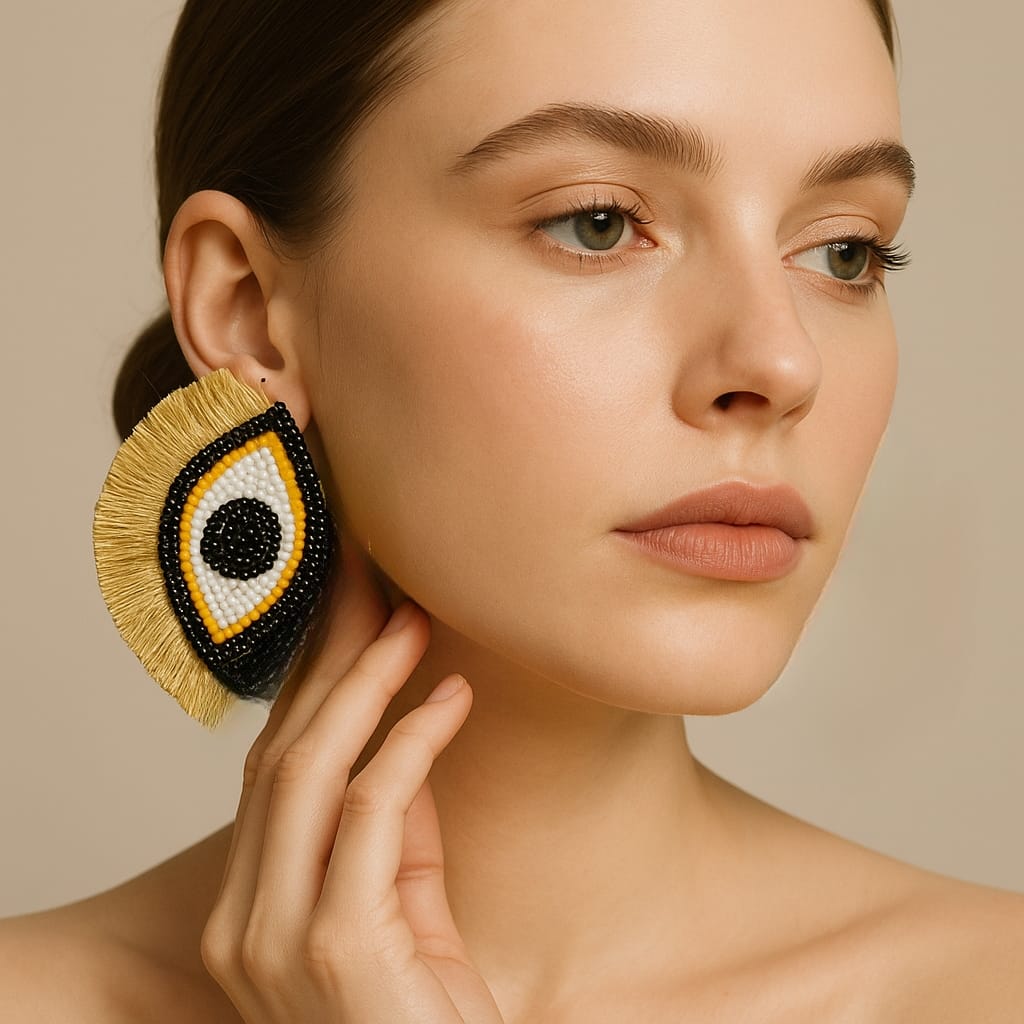 Eye Handmade Earring