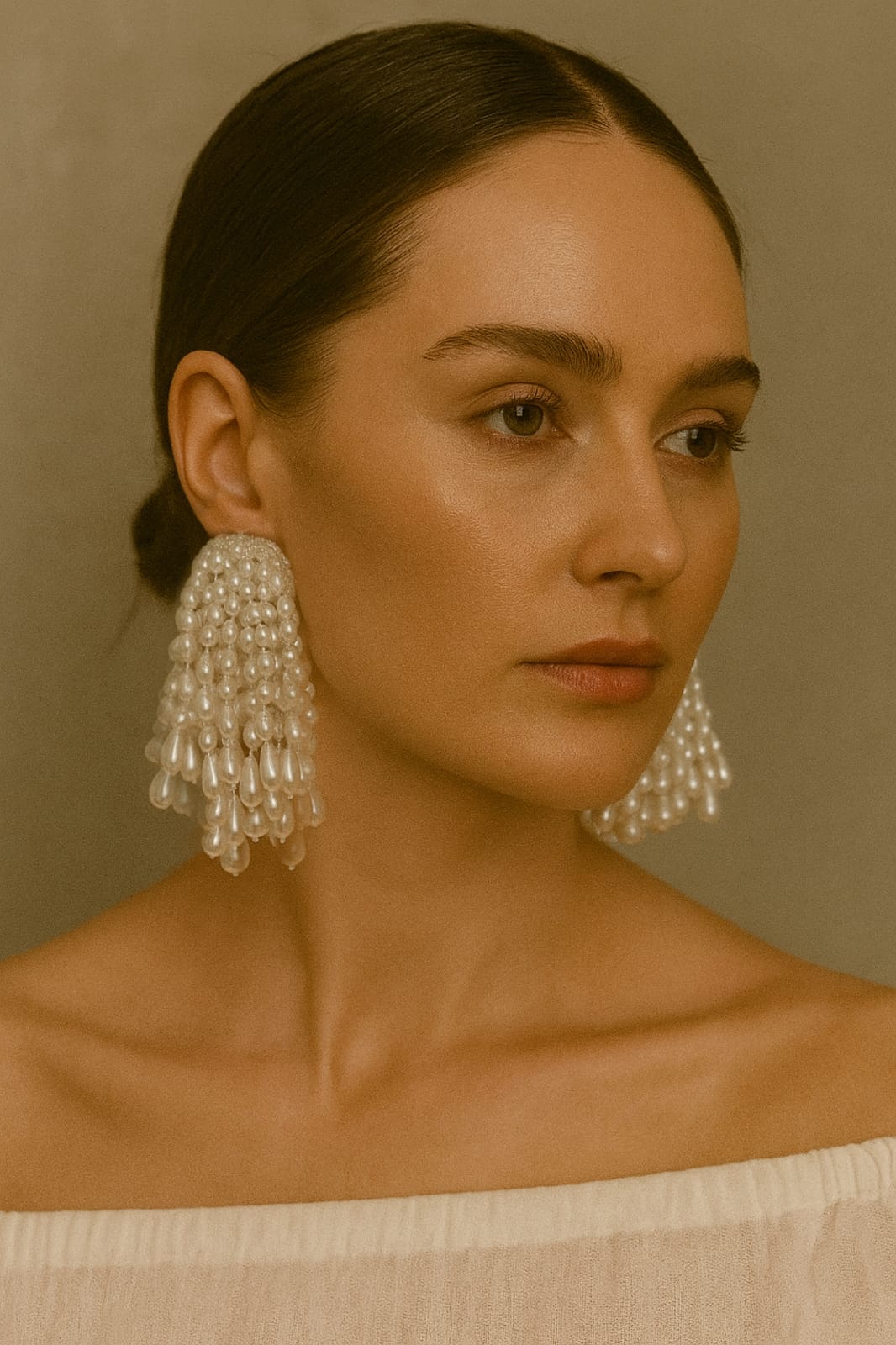 Pearl Handmade Earring