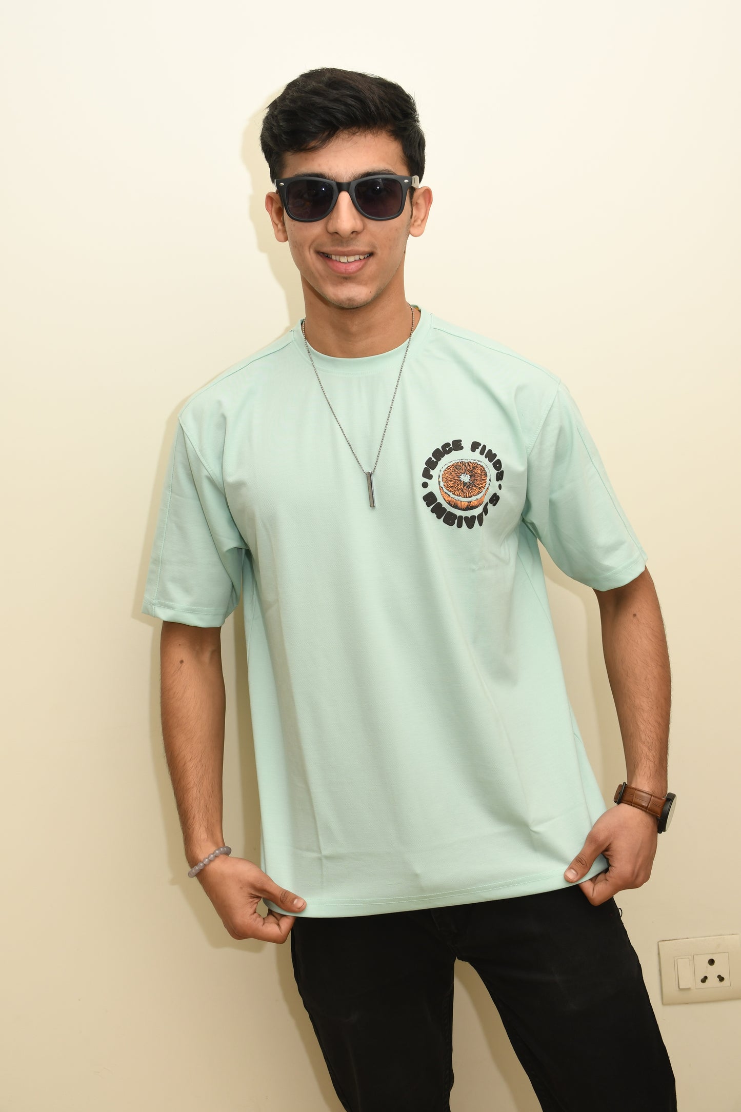 Sea Green Peace Tshirt